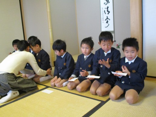 初めての茶道★つばき組