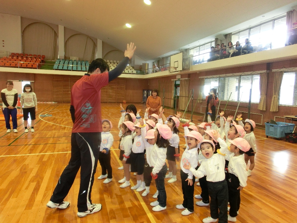 れんげ組の運動遊びがありました♪:画像４