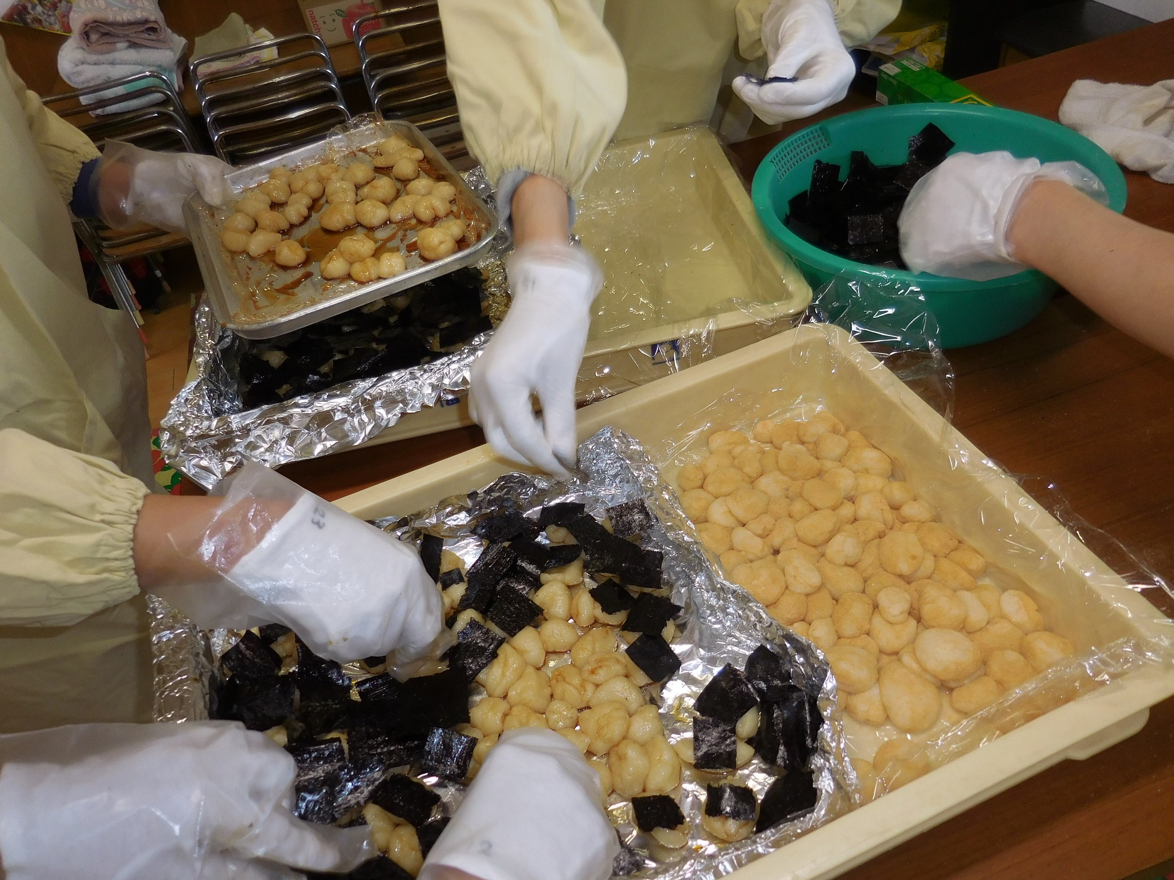 おもちつきが行われました☆:画像３