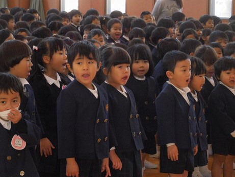 ２学期終業式がありました