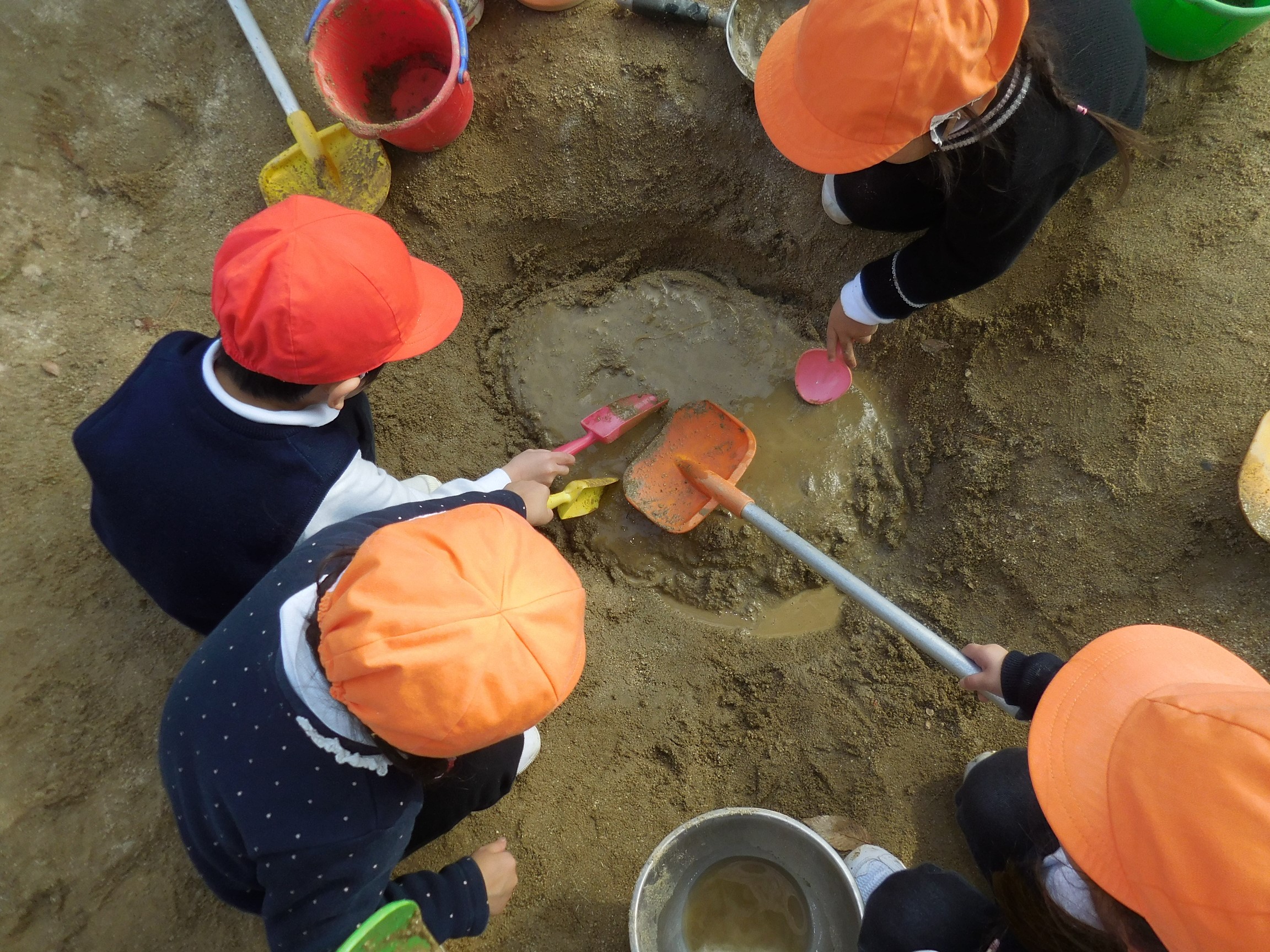 おもちつきが行われました☆:画像５