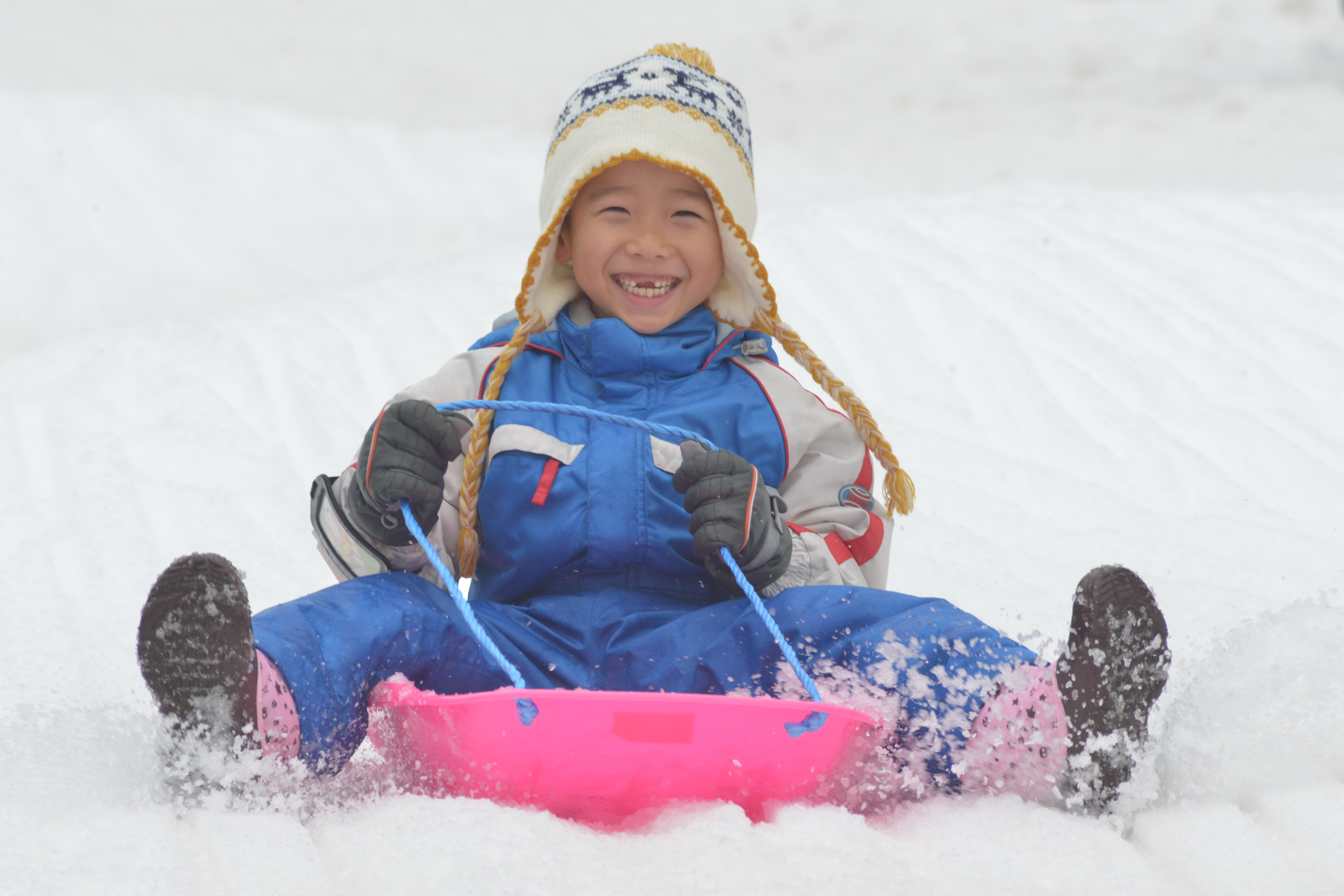 年長☆そり遊び part１