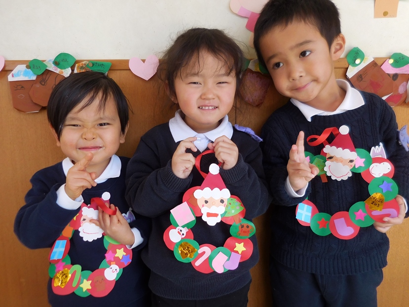 素敵な飾りも作ったよ♪　～クリスマス～