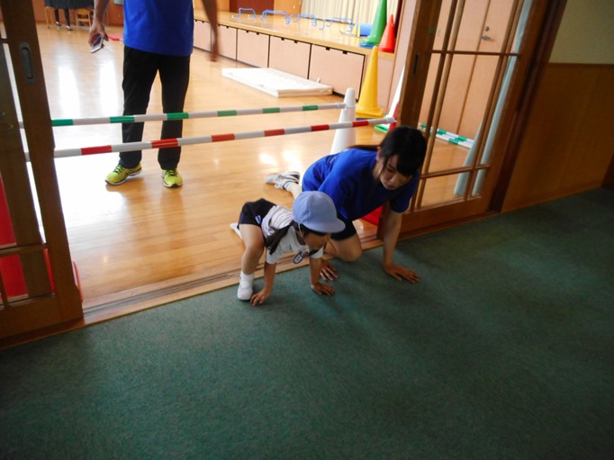 運動遊び楽しかったよ♪　～すみれ組～ 