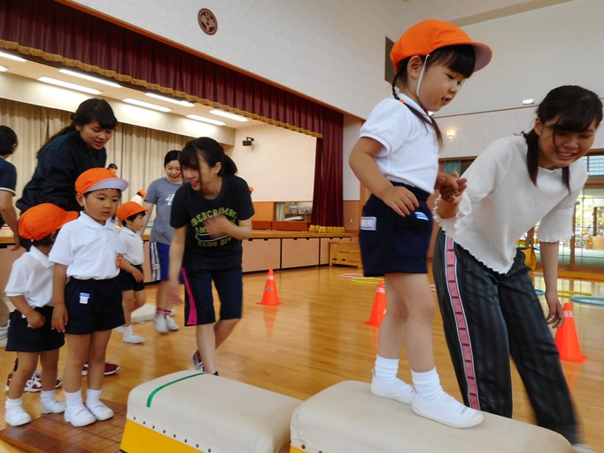 運動遊び楽しかったよ♪　～ちゅうりっぷ組～