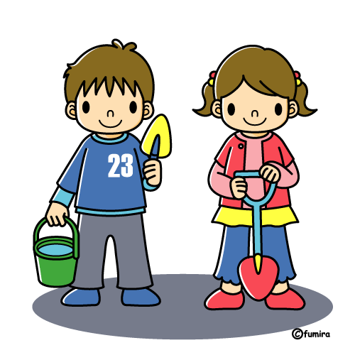 夏季休業中の園庭開放について