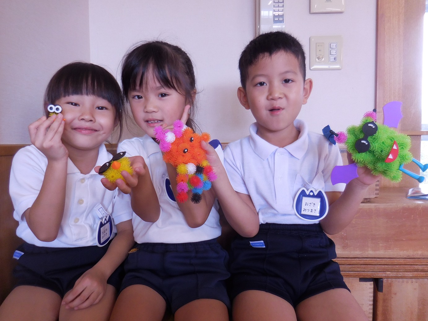 新しいおもちゃで遊びました♪