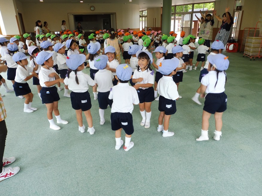 年少☆運動会の練習をしています♪