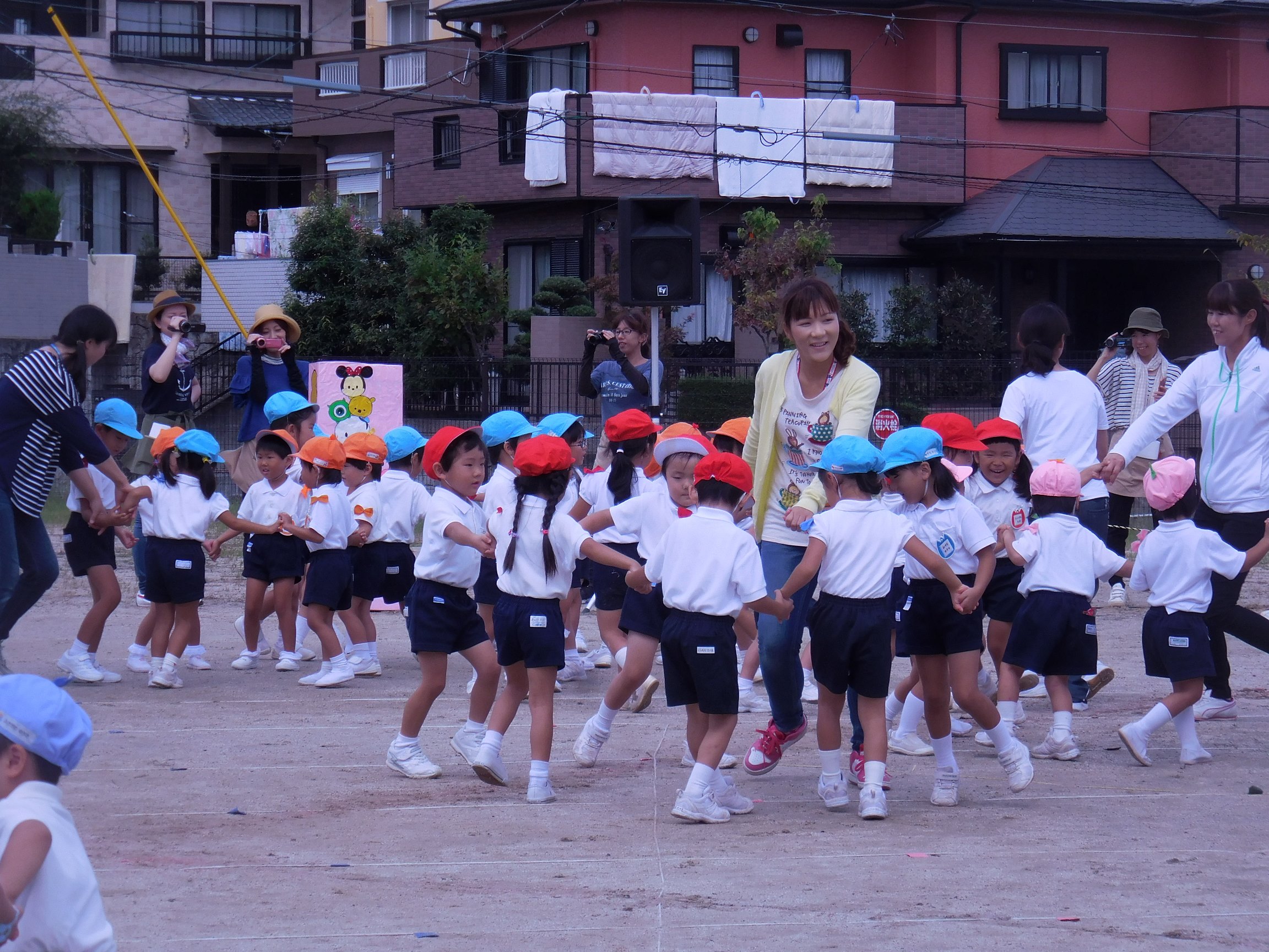 運動会のリハーサルがありました:画像２