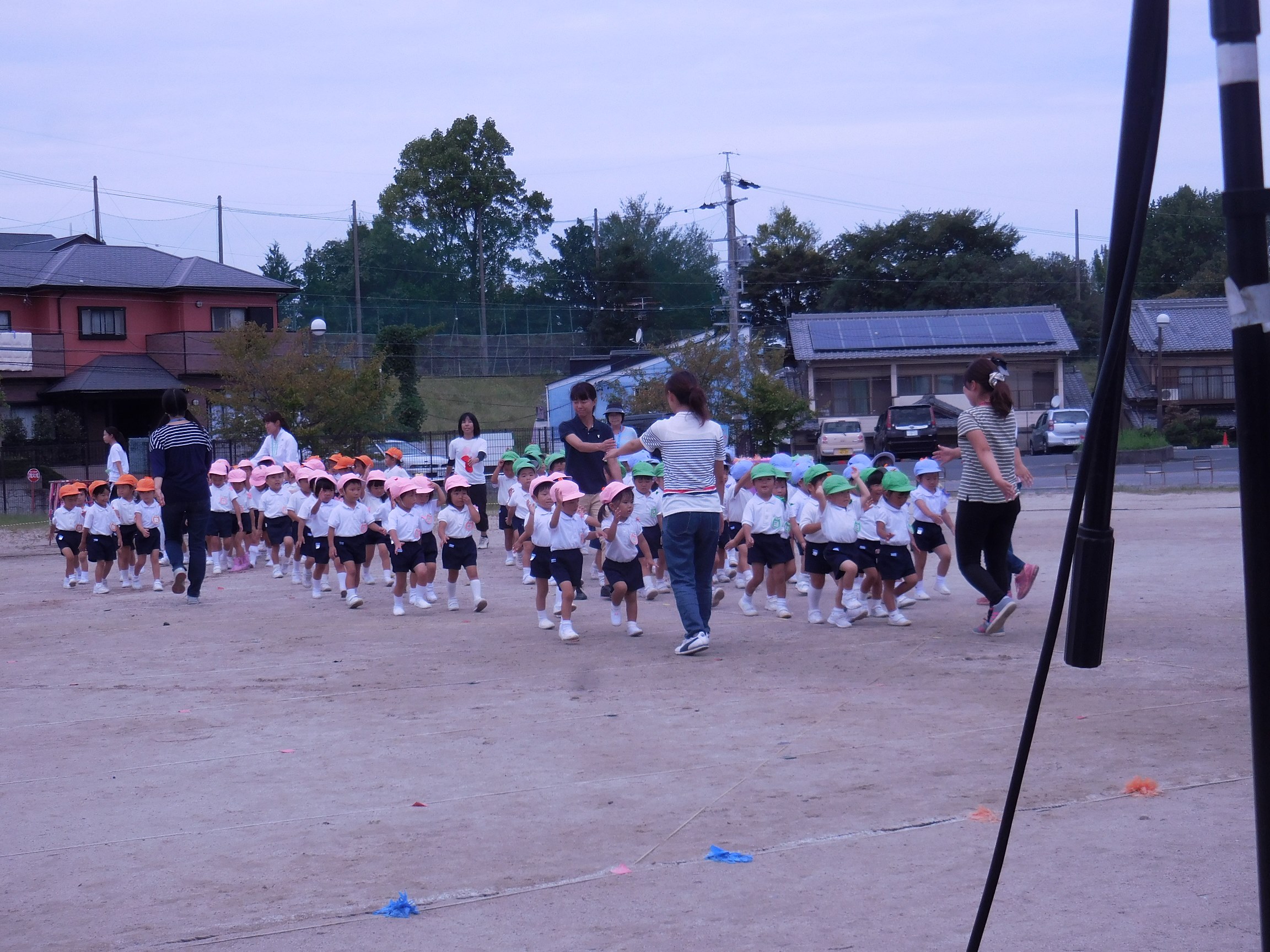 運動会のリハーサルがありました:画像３