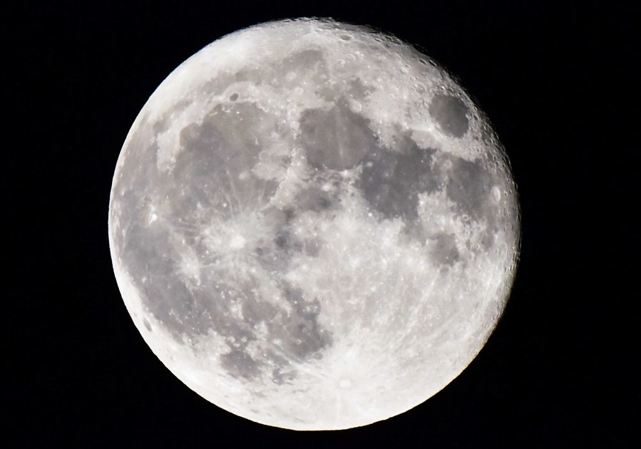 十六夜の「スーパームーン」