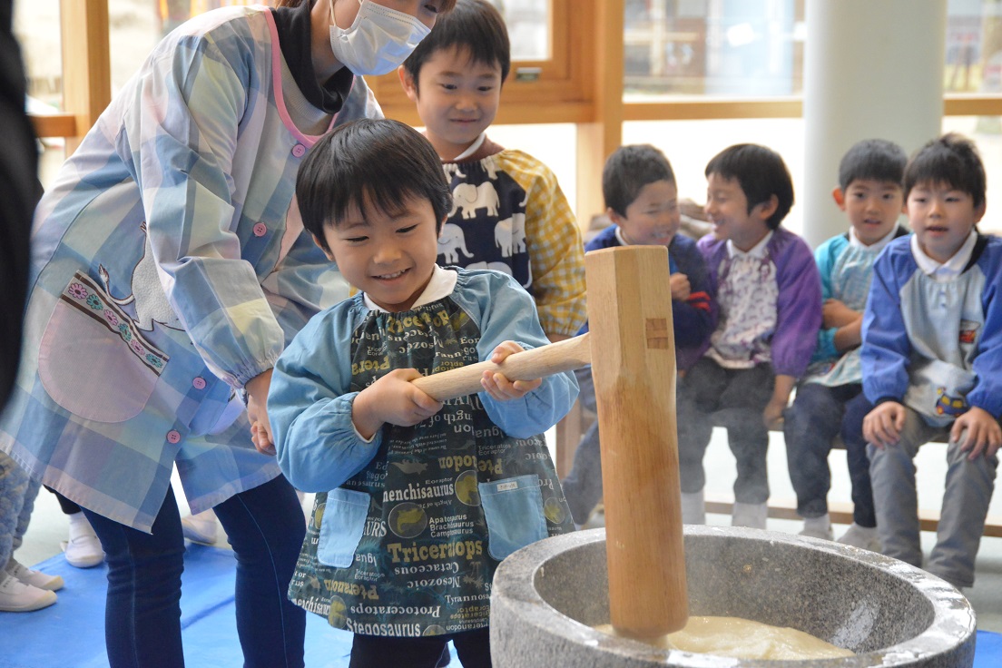 もちつき楽しかったよ☆:画像３