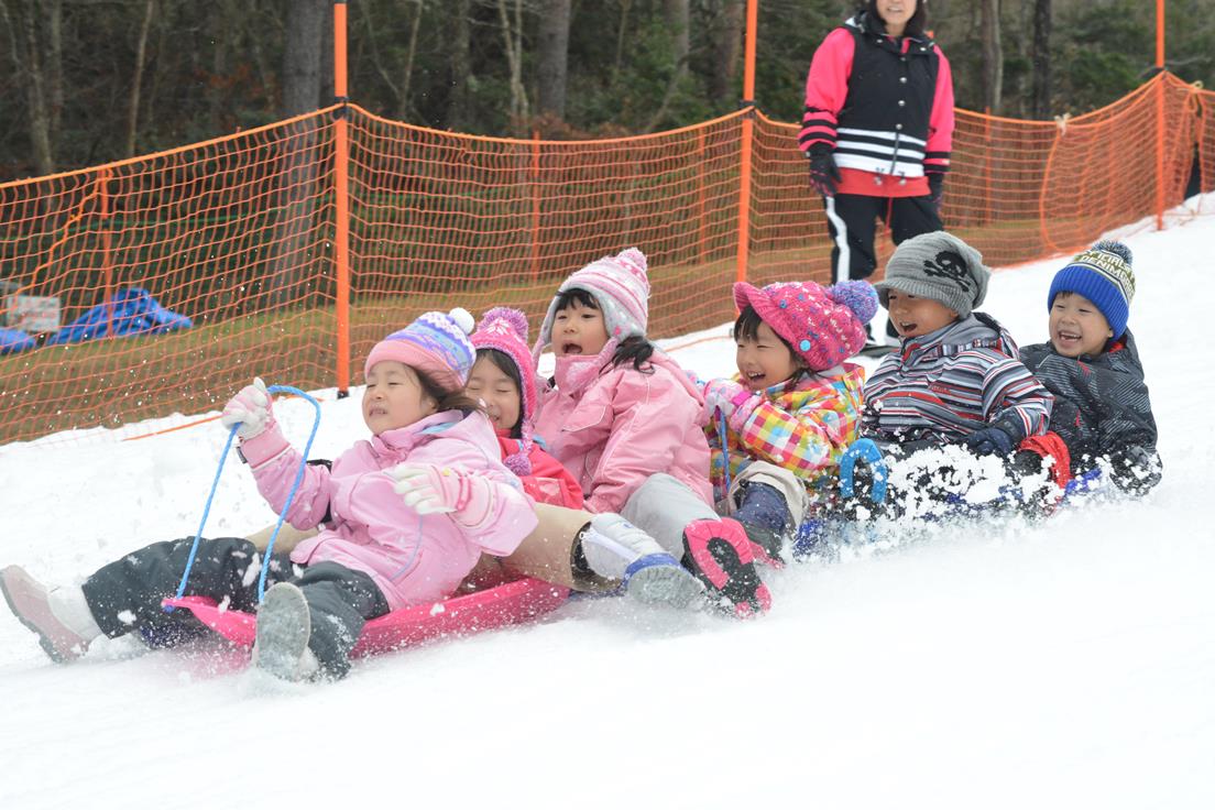 そりすべり楽しかったよ☆:画像1