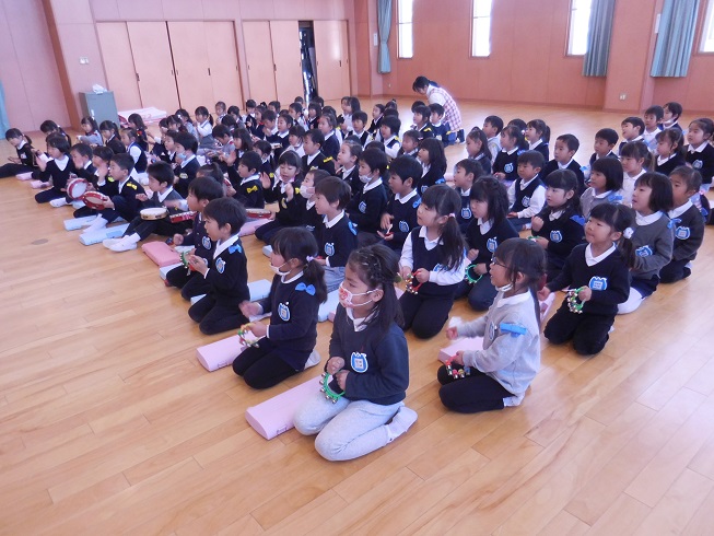 器楽遊びをしました♪:画像４