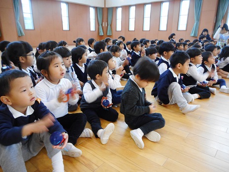 器楽遊びが行われました☆