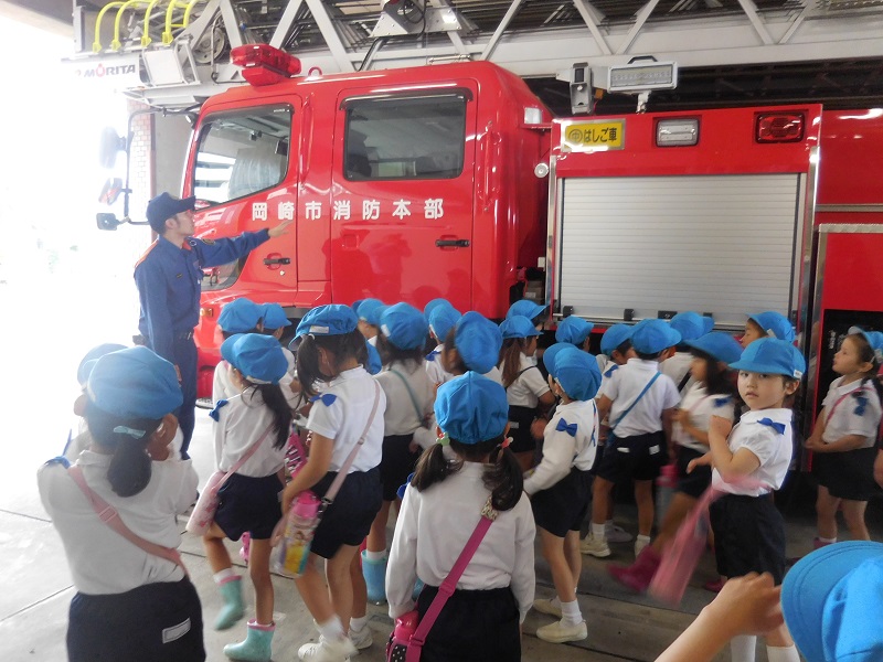 消防署見学☆年長☆
