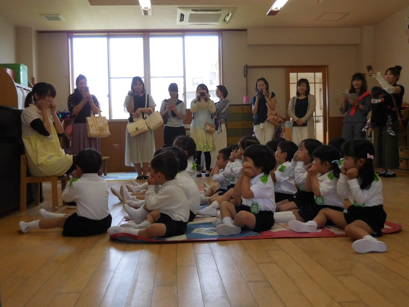 たんぽぽ組の保育参観・学級懇談会がありました☆:画像２
