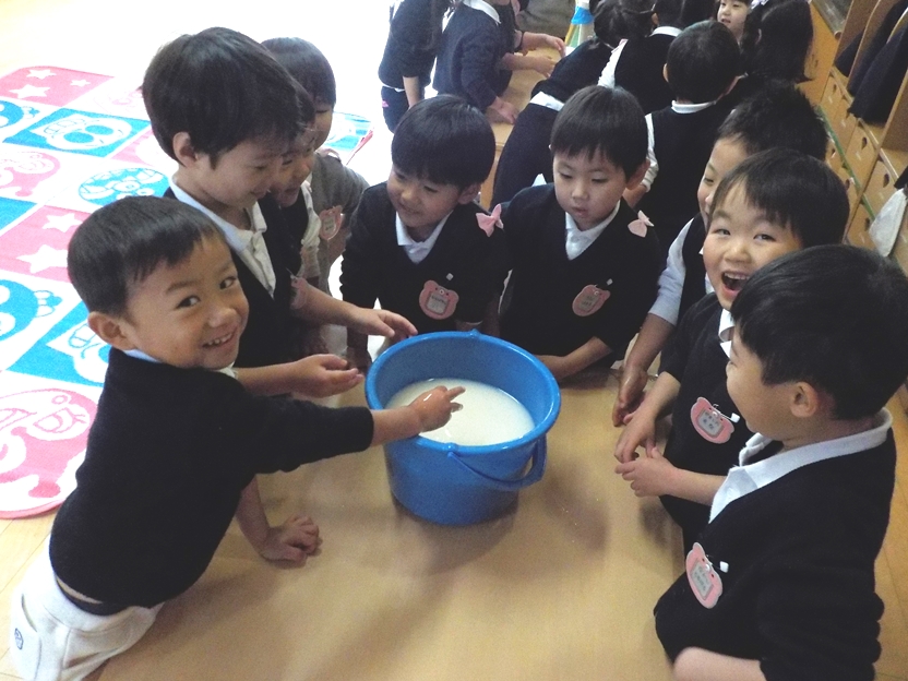 明日はもちつきです☆