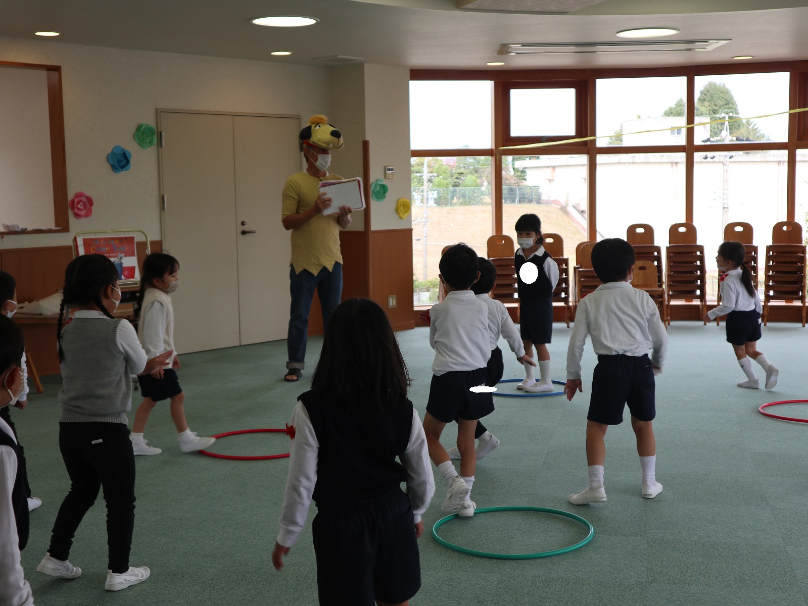 エルトンさんと遊びました（年中）