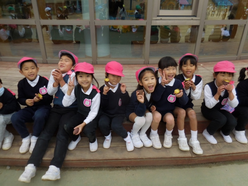 石焼き芋を食べました！！