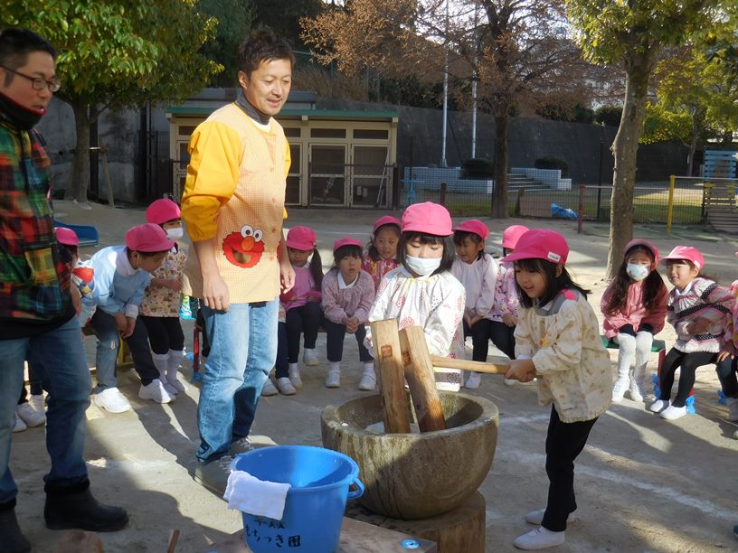 もちつきをしました♪:画像1