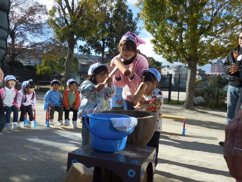 もちつきをしました♪:画像3