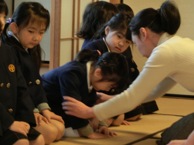 あじさい組☆初めての茶道