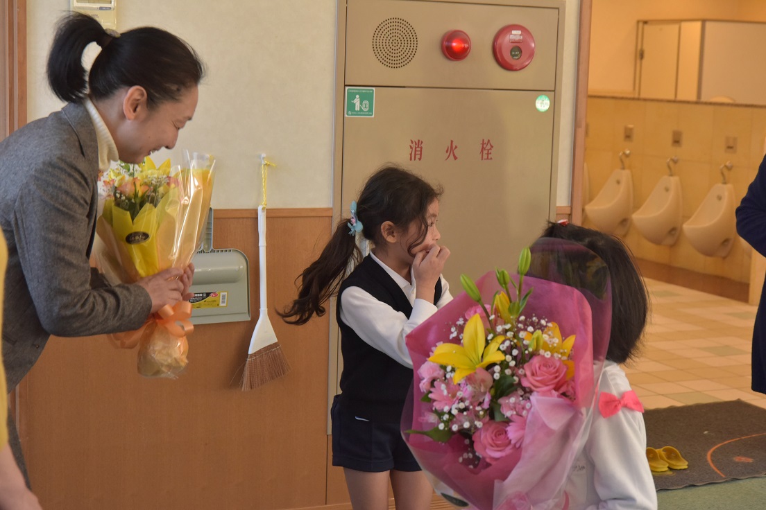 年長☆茶道の先生とお別れしたよ