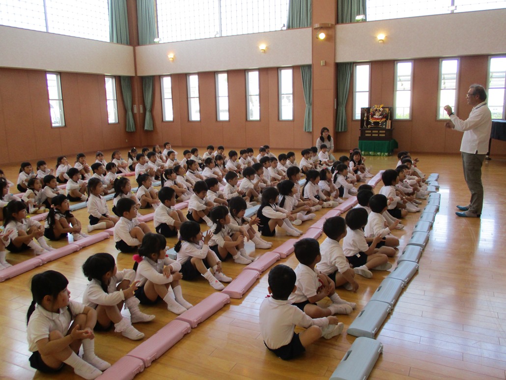 今年度初めての器楽遊びをしたよ♪