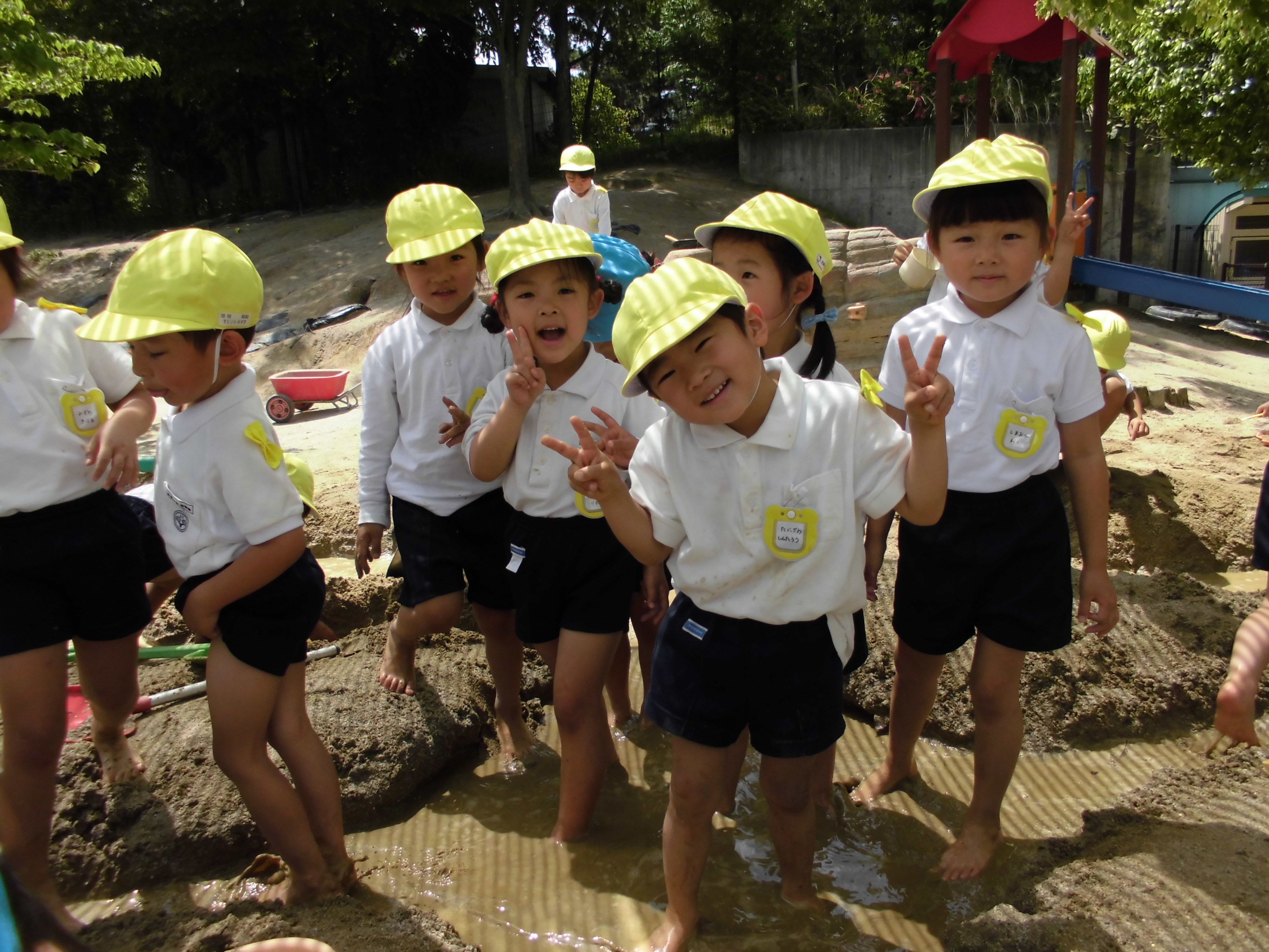 どろんこ遊びだぁ～いすき♡