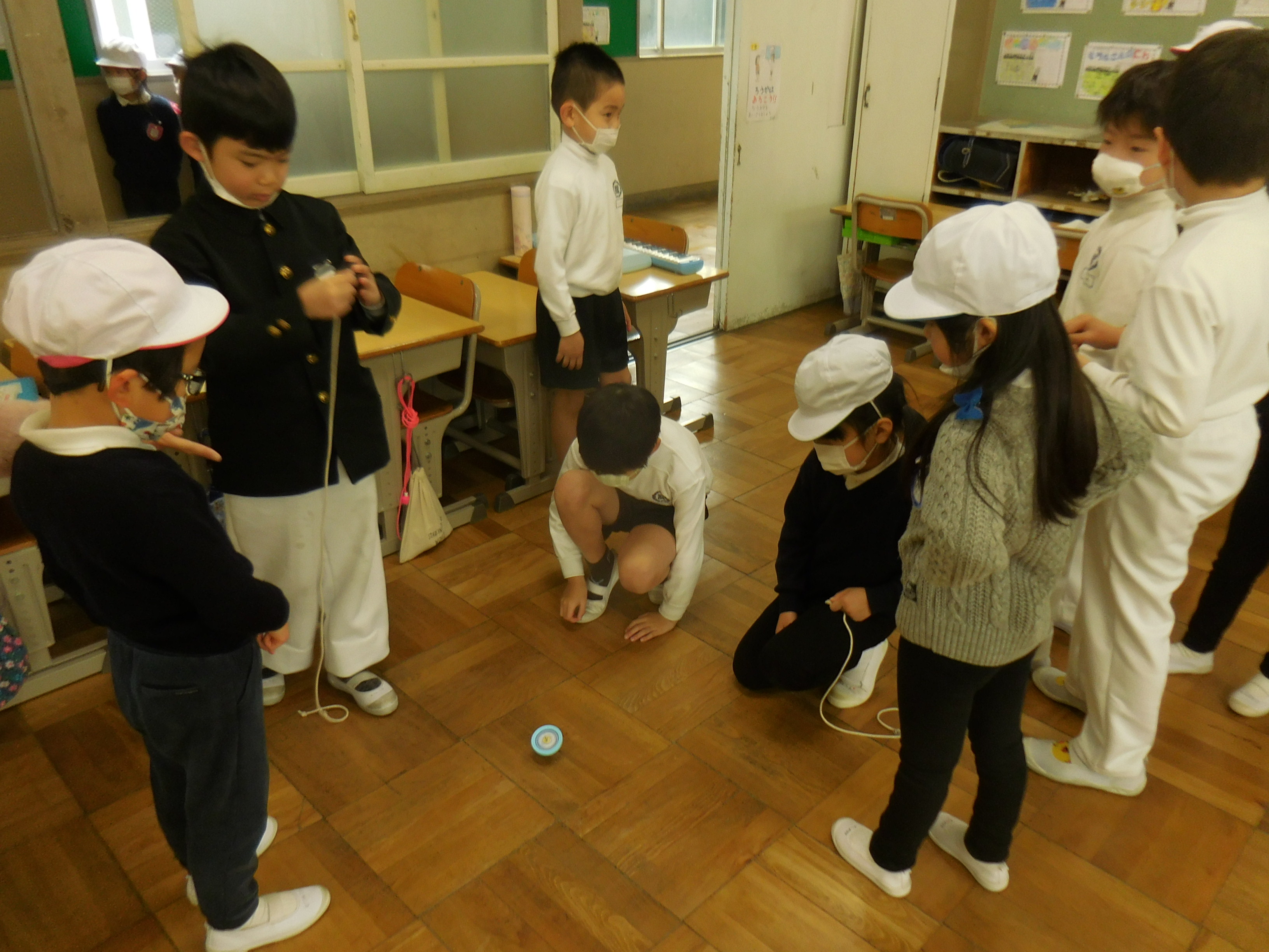 根石小学校との交流会がありました☆(年長):画像3