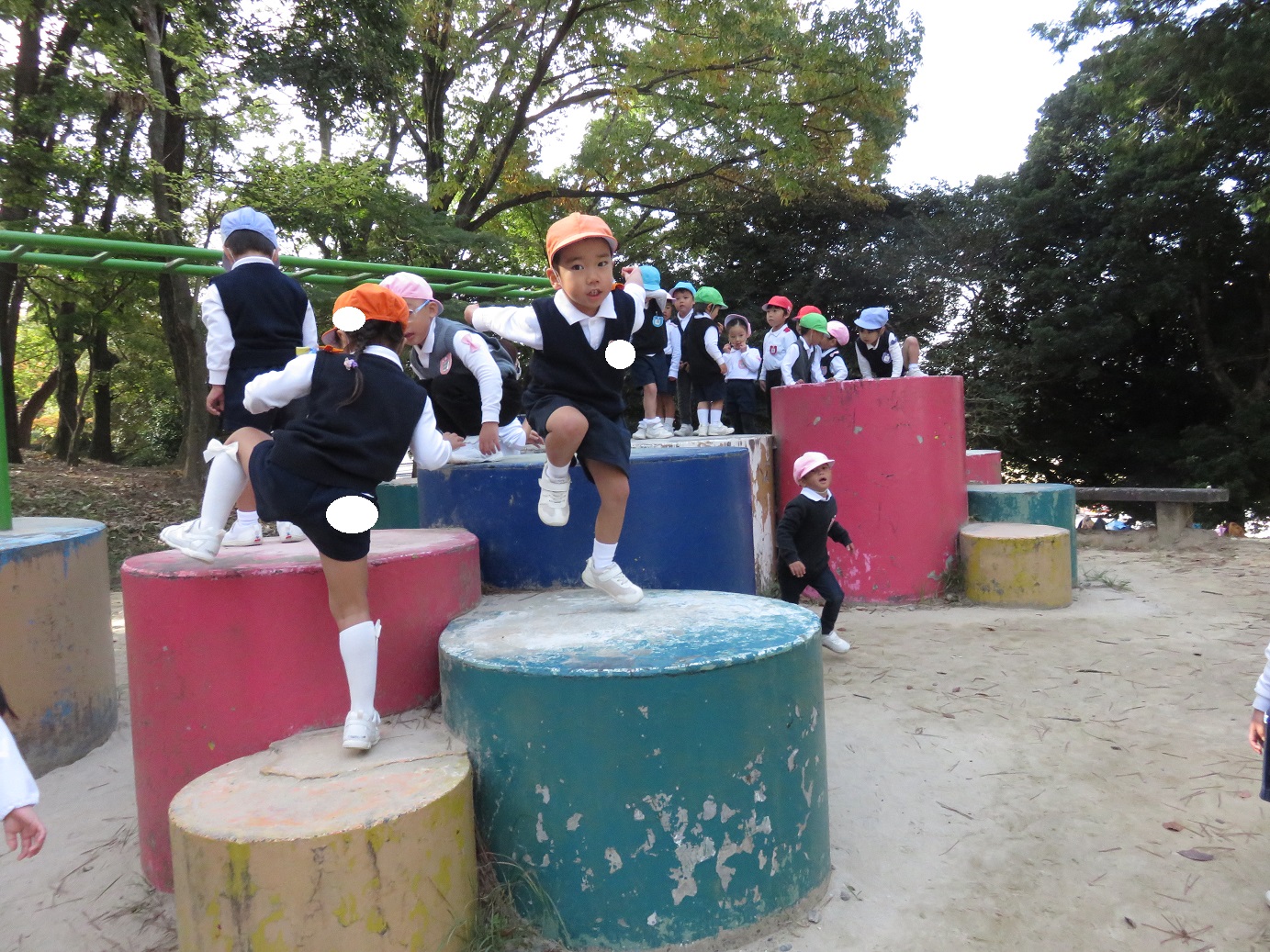 東公園に行ったよ！①（年少、年中）:画像５