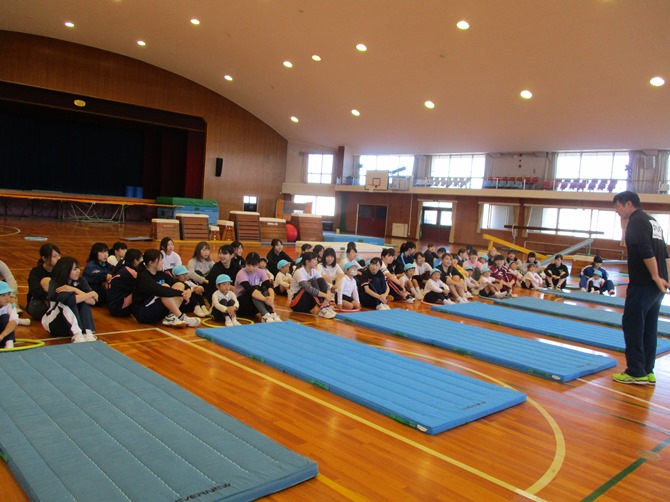 運動遊びがありました☆（あじさい組）