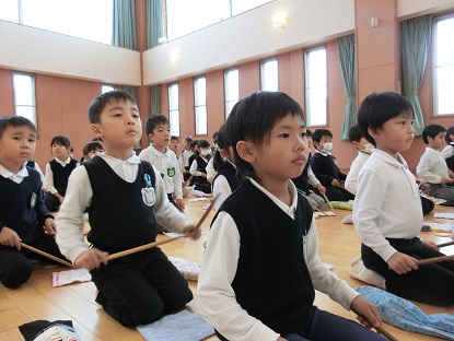 器楽遊びが行われました☆:画像４