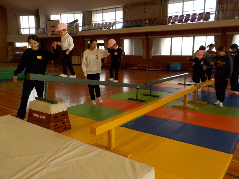 れんげ組の運動遊びがありました☆:画像２