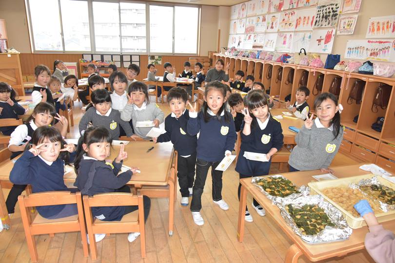 今日はおもちつきをしました♡:画像５