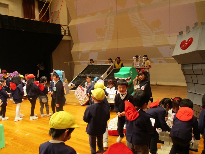 幼児教育祭のリハーサル見学に行きました☆:画像４