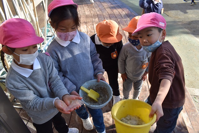 雪や氷の感触を味わいました:画像５