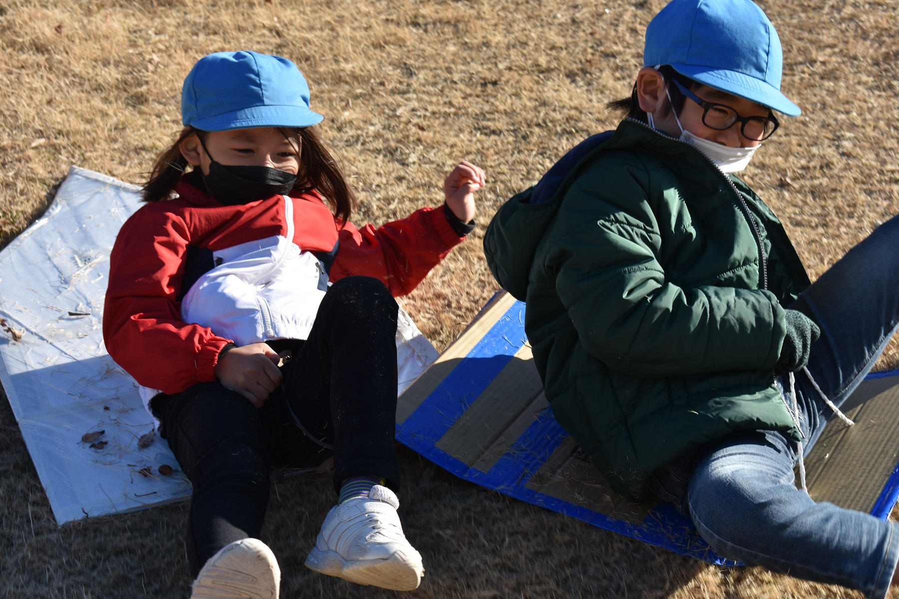 年長草すべりあそび☆　part１:画像６