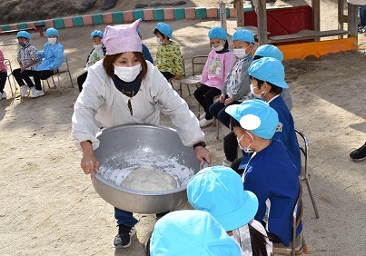 もちつきをしました☆:画像６