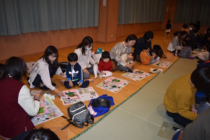 さわらびひろばのクリスマス会がありました★:画像３