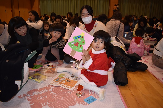 さわらびひろばのクリスマス会がありました★:画像２