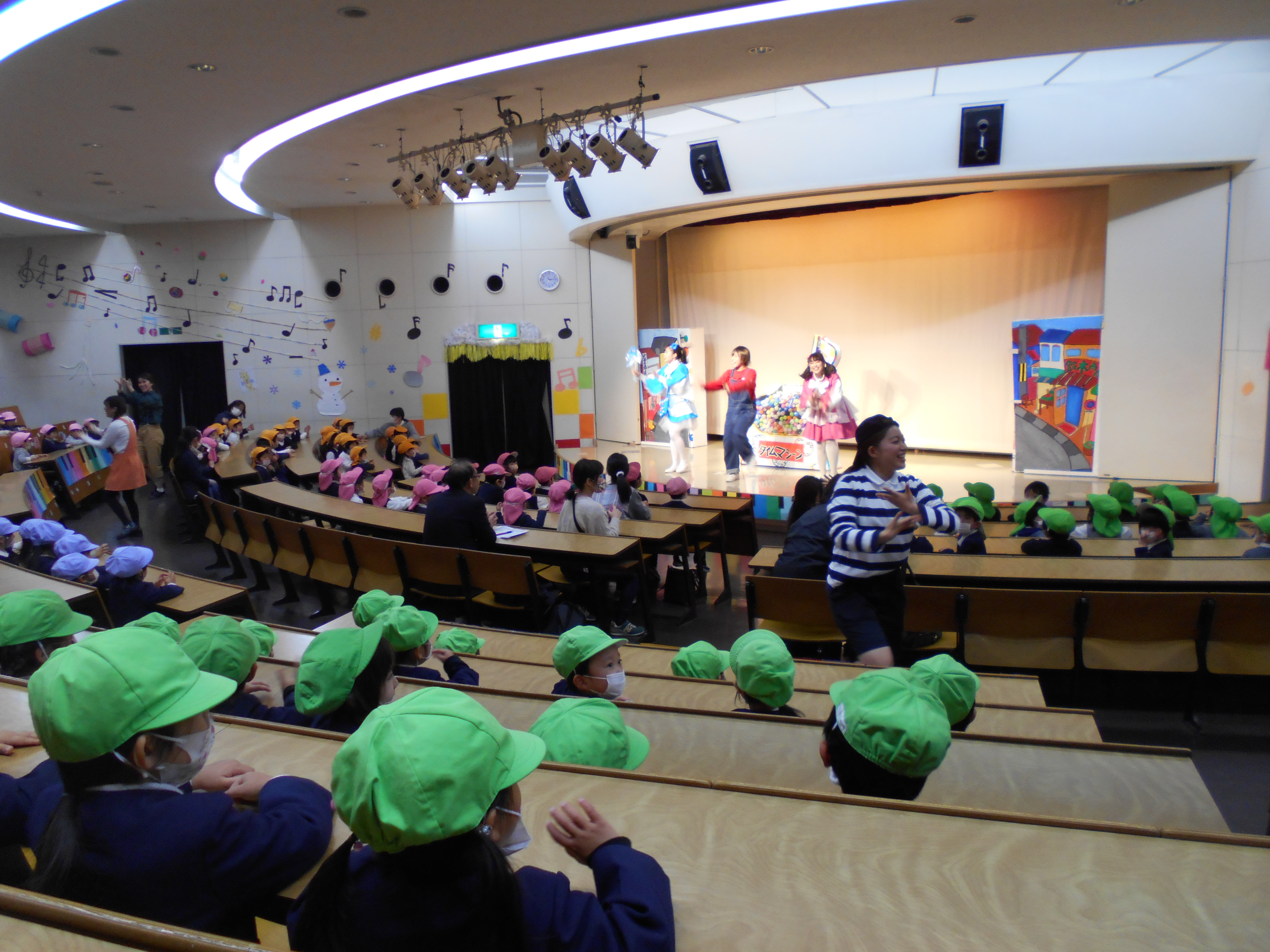 幼児教育祭のリハーサルを見に行ってきました☆