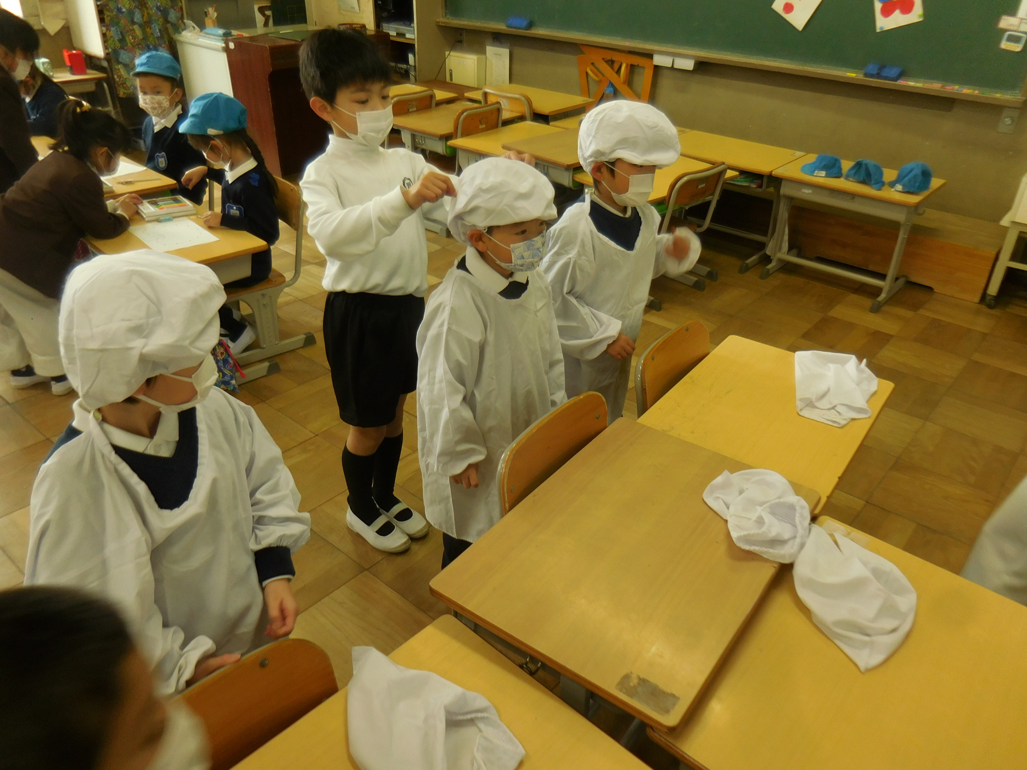 根石小学校との交流会がありました☆(年長):画像2