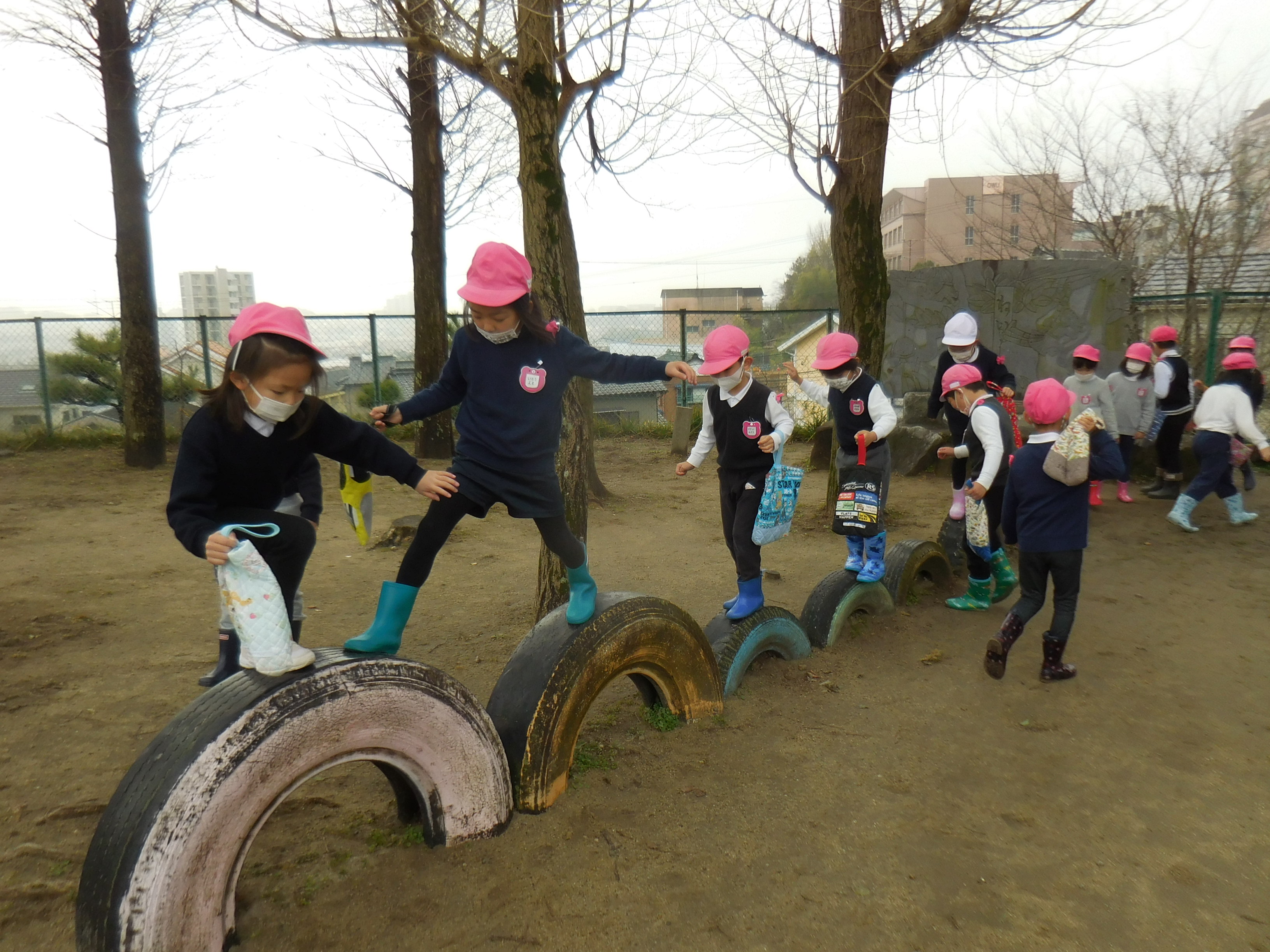 根石小学校との交流会がありました☆(年長):画像4