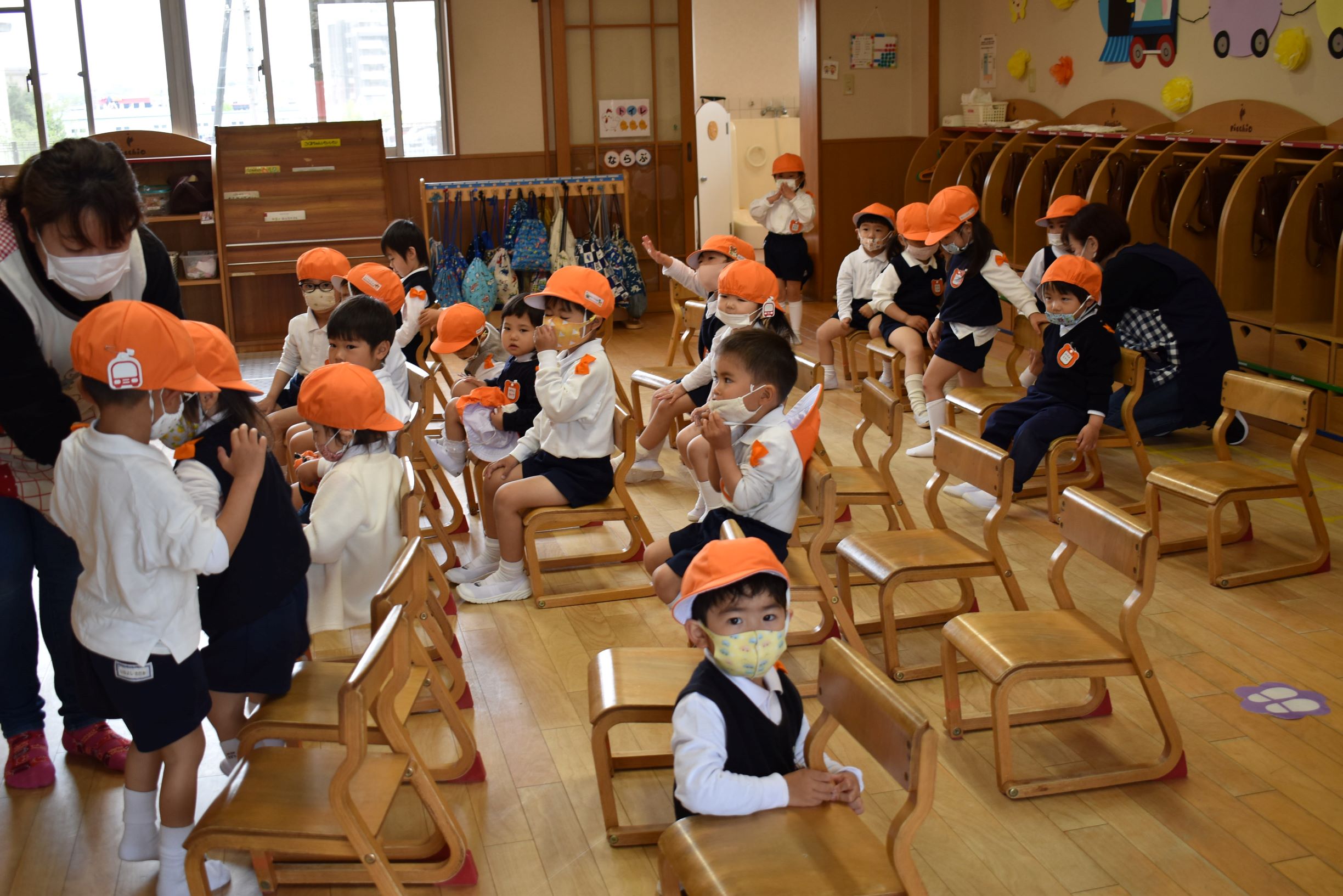 最後の茶道☆（あやめ組）