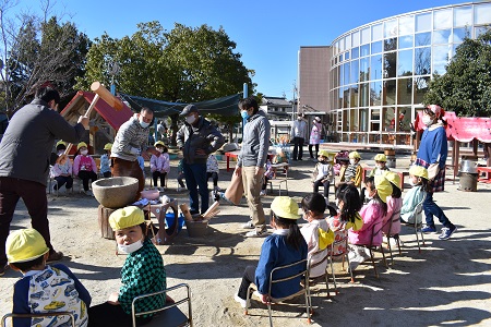 もちつきをしました☆