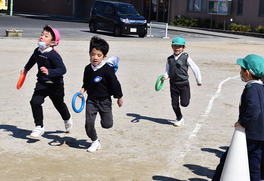 リレーをしました☆