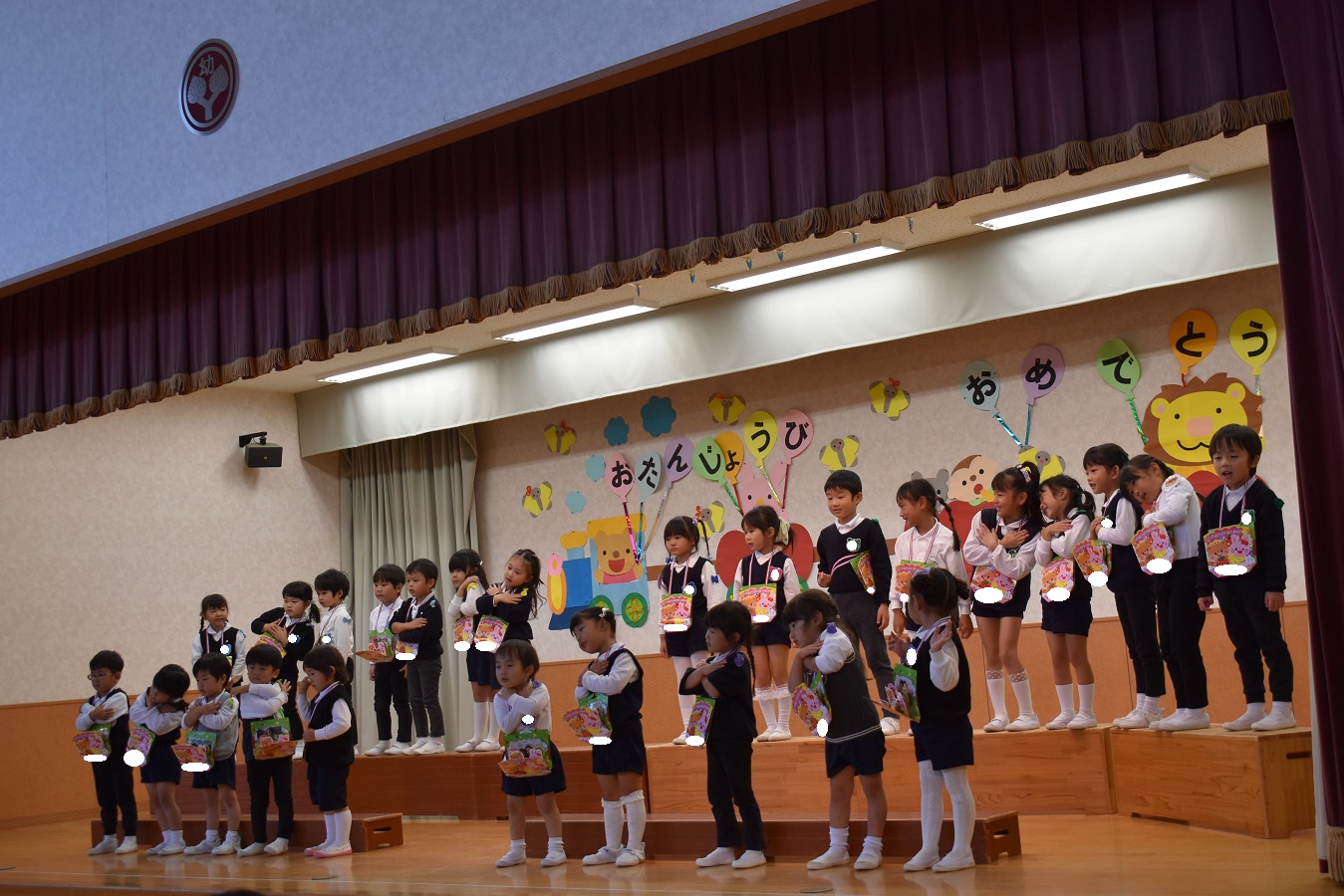 10月の誕生日会がありました☆:画像１