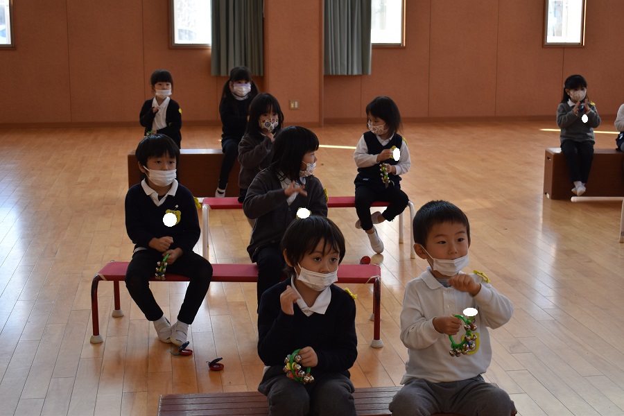 器楽遊びがありました♪:画像１